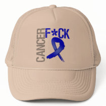 Fuck Cancer - Colon Cancer Mesh Hats