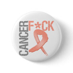 Fuck Cancer - Endometrial Cancer Button