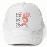 Fuck Cancer - Endometrial Cancer Hats