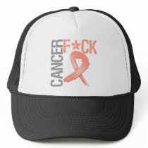 Fuck Cancer - Endometrial Cancer Hat
