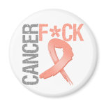 Fuck Cancer - Endometrial Cancer Magnet