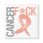 Fuck Cancer - Endometrial Cancer Magnet