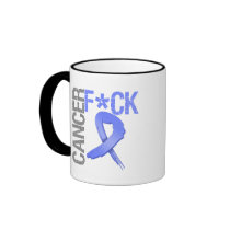 Fuck Cancer - Esophageal Cancer Coffee Mug