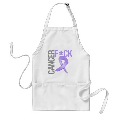 Fuck Cancer - General Cancer Aprons by cancerapparel