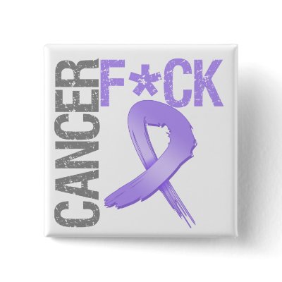 Fuck Cancer - General Cancer Pins by cancerapparel