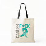 Fuck Cancer - Gynecologic Cancer Canvas Bags