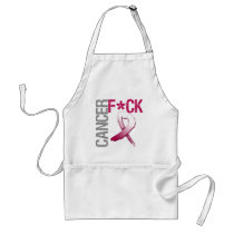 Fuck Cancer - Head and Neck Cancer Apron