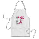 Fuck Cancer - Head and Neck Cancer aprons
