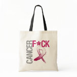Fuck Cancer - Head and Neck Cancer Canvas Bag