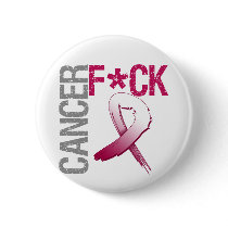 Fuck Cancer - Head and Neck Cancer Pin