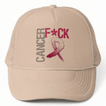 Fuck Cancer - Head and Neck Cancer Trucker Hat