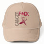 Fuck Cancer - Head and Neck Cancer Trucker Hat