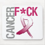 Fuck Cancer - Head and Neck Cancer Mousepads