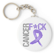 Fuck Cancer - Hodgkin's Lymphoma Keychains