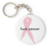 Fuck cancer keychain