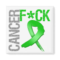 Fuck Cancer - Kidney Cancer Refrigerator Magnets