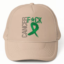 Fuck Cancer - Liver Cancer Trucker Hat