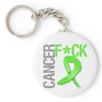 Fuck Cancer - Lymphoma Keychains