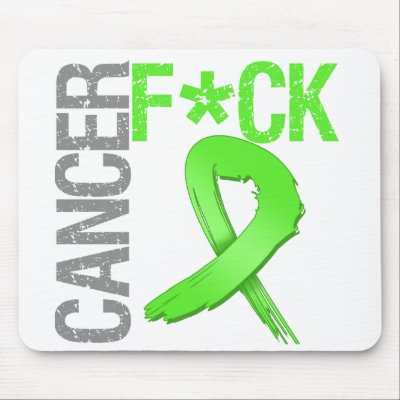 Fuck Cancer - Lymphoma Mouse Pads by cancerapparel