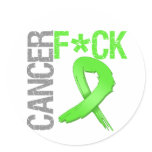 Fuck Cancer - Lymphoma stickers