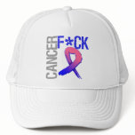 Fuck Cancer - Male Breast Cancer Trucker Hat