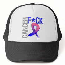 Fuck Cancer - Male Breast Cancer Hats