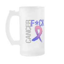Fuck Cancer - Male Breast Cancer Coffee Mugs