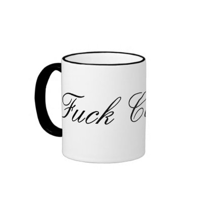 Fuck cancer mug by heavysoul