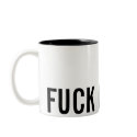 Fuck cancer mug