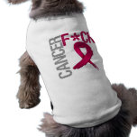 Fuck Cancer - Multiple Myeloma pet clothing