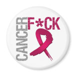Fuck Cancer - Multiple Myeloma Refrigerator Magnet