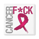 Fuck Cancer - Multiple Myeloma Fridge Magnets
