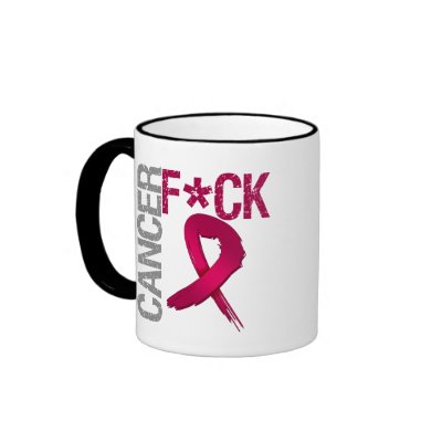 Fuck Cancer - Multiple Myeloma Mugs by cancerapparel