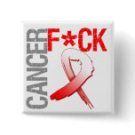 Fuck Cancer - Oral Cancer Pinback Button