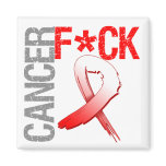 Fuck Cancer - Oral Cancer Refrigerator Magnets