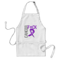 Fuck Cancer - Pancreatic Cancer Aprons