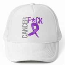 Fuck Cancer - Pancreatic Cancer Hats