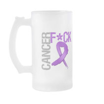 Fuck Cancer - Pancreatic Cancer Mug