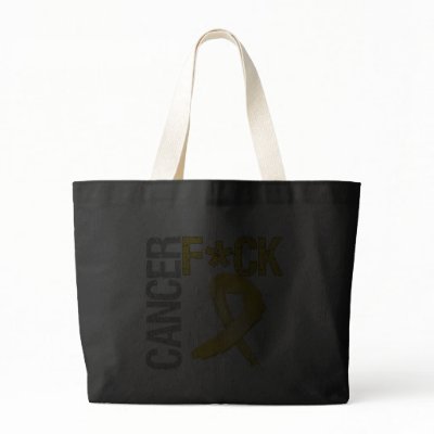 Fuck Cancer - Sarcoma Bags by cancerapparel