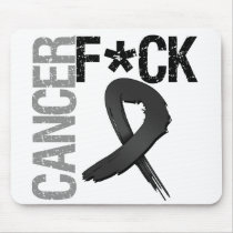 Fuck Cancer - Skin Cancer Mouse Pads