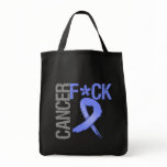 Fuck Cancer - Stomach Cancer Canvas Bag