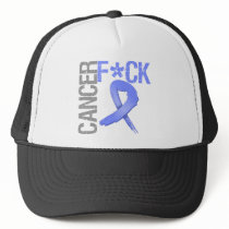 Fuck Cancer - Stomach Cancer Trucker Hats