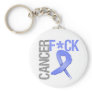 Fuck Cancer - Stomach Cancer Key Chain