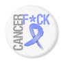 Fuck Cancer - Stomach Cancer Fridge Magnet