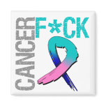 Fuck Cancer - Thyroid Cancer magnets