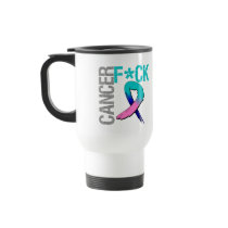 Fuck Cancer - Thyroid Cancer Mug