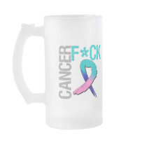 Fuck Cancer - Thyroid Cancer Coffee Mug