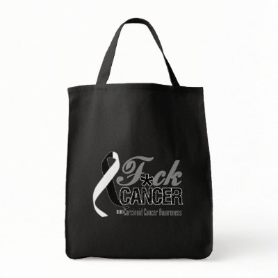 Fuck Carcinoid Cancer Canvas Bags by cancerapparel