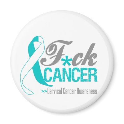 Fuck Cervical Cancer Refrigerator Magnets by cancerapparel