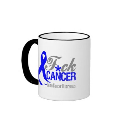 Fuck Colon Cancer Coffee Mugs by cancerapparel